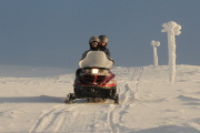 Snowmobile-excursion in Jämtland