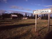 The mountain pasture of Fittjebodarna at the Fäbodvägen