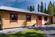 Holiday home with fireplace in Sweden